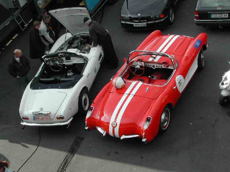 MARTINS RANCH Corvette Vintage Racing bmw507 